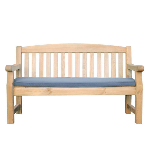 Emily Bench 3 Seater (5ft) Dark Grey Seat Pad